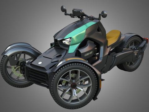 Can-Am Ryker 900 3D मॉडल