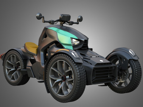 Can-Am Ryker 900 3D मॉडल