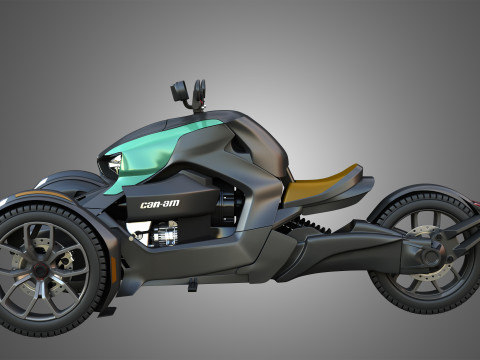 Can-Am Ryker 900 3D मॉडल
