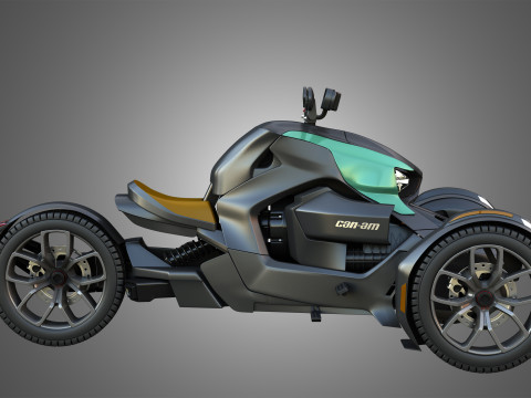 Can-Am Ryker 900 3D मॉडल
