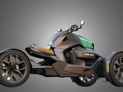 Can-Am Ryker 900 3D मॉडल