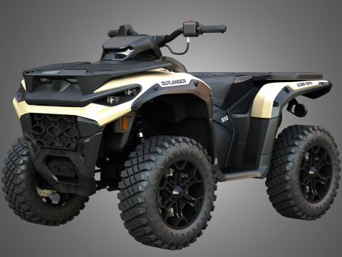 Can-Am Outlander 850-1000R Modelo 3D