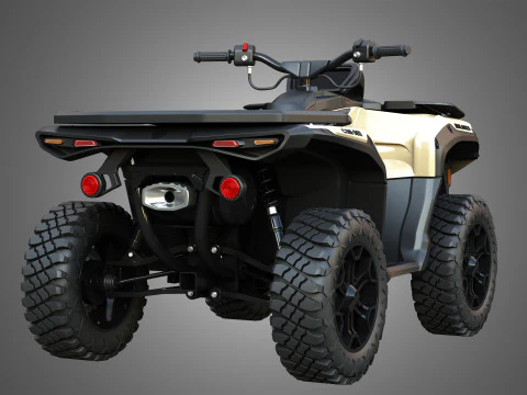Can-Am Outlander 850-1000R 3D Model