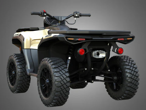 Can-Am Outlander 850-1000R 3D Model