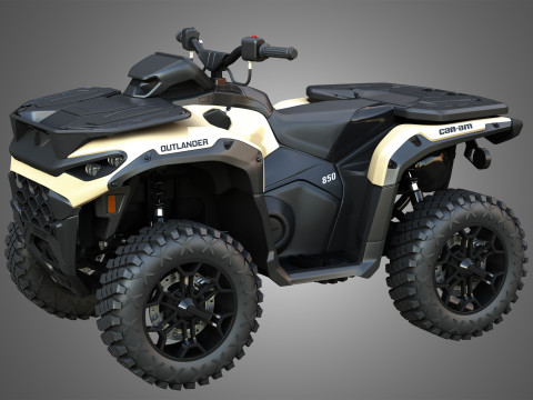 Can-Am Outlander 850-1000R Modelo 3D