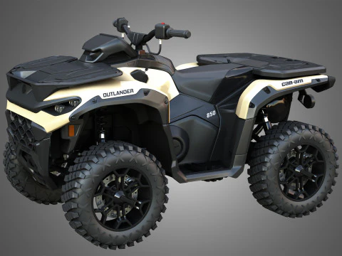 Can-Am Outlander 850-1000R 3D Model