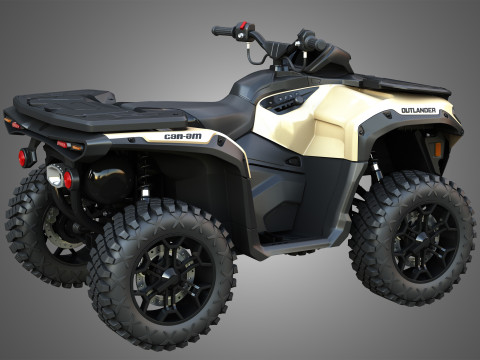 Can-Am Outlander 850-1000R Modelo 3D
