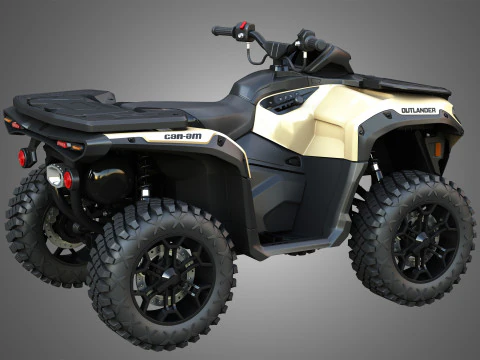 Can-Am Outlander 850-1000R 3D Model