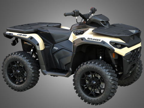 Can-Am Outlander 850-1000R Modelo 3D