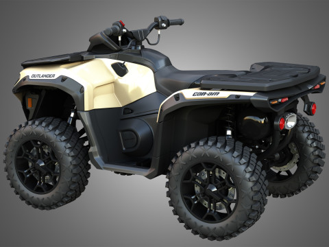 Can-Am Outlander 850-1000R Modelo 3D