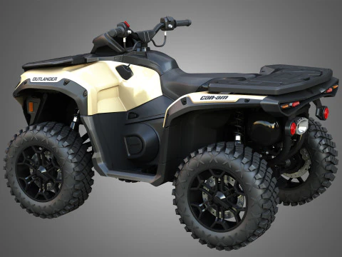 Can-Am Outlander 850-1000R 3D Model