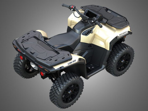 Can-Am Outlander 850-1000R Modelo 3D