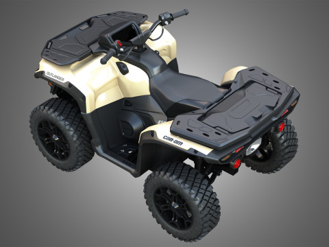 Can-Am Outlander 850-1000R Modelo 3D