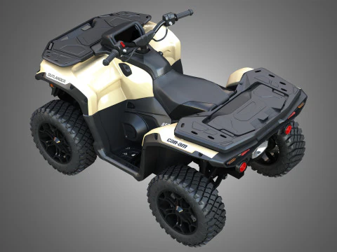 Can-Am Outlander 850-1000R 3D Model