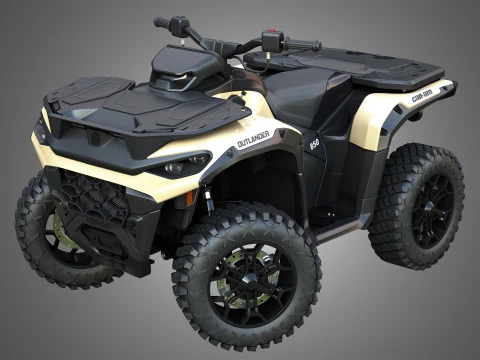 Can-Am Outlander 850-1000R 3D Model