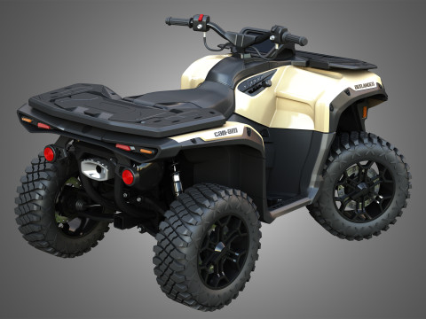 Can-Am Outlander 850-1000R Modelo 3D