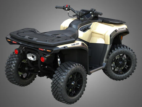 Can-Am Outlander 850-1000R 3D Model