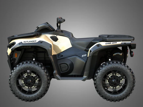 Can-Am Outlander 850-1000R 3D Model