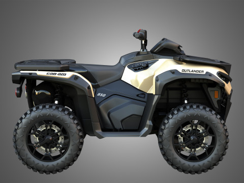 Can-Am Outlander 850-1000R Modelo 3D