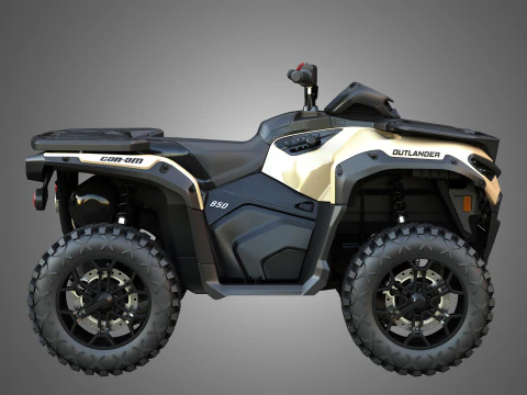 Can-Am Outlander 850-1000R 3D Model