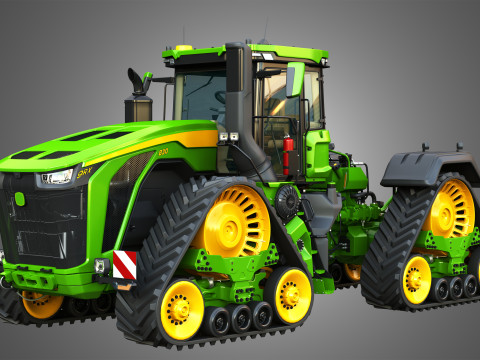 9RX 830 Kniktractor 3D Model