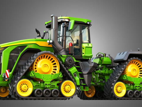 Trattore articolato 9RX 830 Modello 3D
