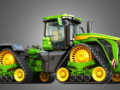 Trattore articolato 9RX 830 Modello 3D