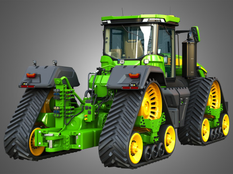 Trattore articolato 9RX 830 Modello 3D
