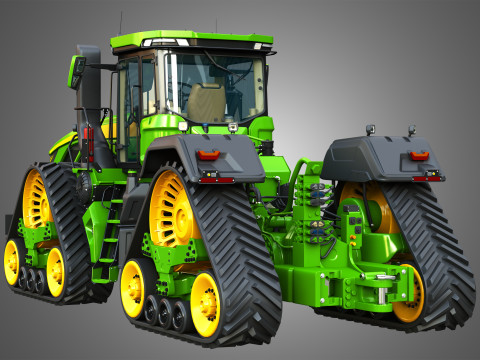 Trattore articolato 9RX 830 Modello 3D