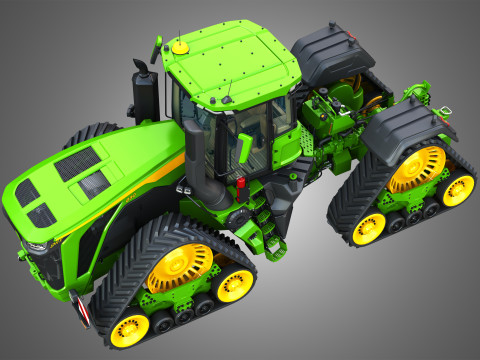Trattore articolato 9RX 830 Modello 3D
