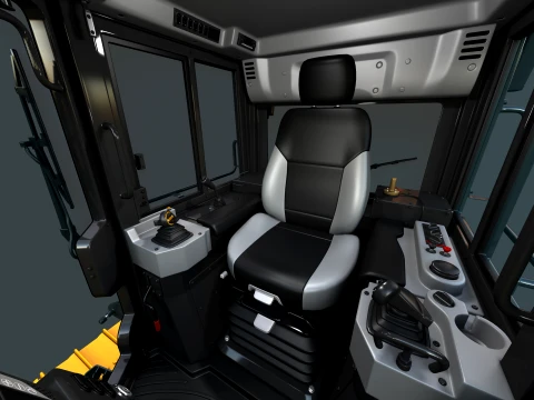 D51 PXi-24 Crawler Dozer 3D Model