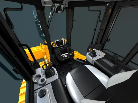 D51 PXi-24 Crawler Dozer 3D Model