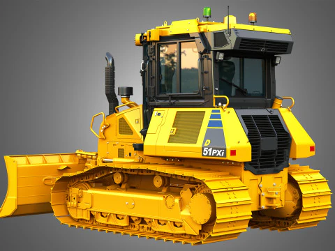 D51 PXi-24 Dozer 3D Model