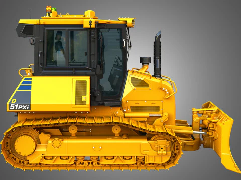 D51 PXi-24 Dozer 3D Model
