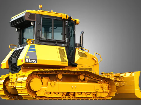 D51 PXi-24 Dozer 3D Model
