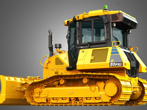 D51 PXi-24 Dozer 3D Model