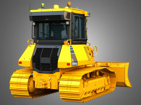 D51 PXi-24 Dozer 3D Model