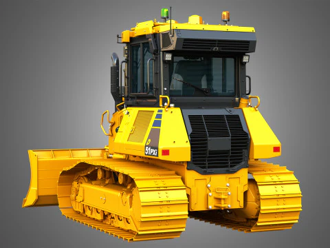 D51 PXi-24 Dozer 3D Model