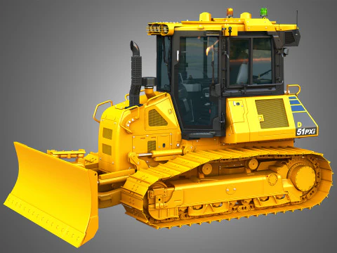 D51 PXi-24 Dozer 3D Model