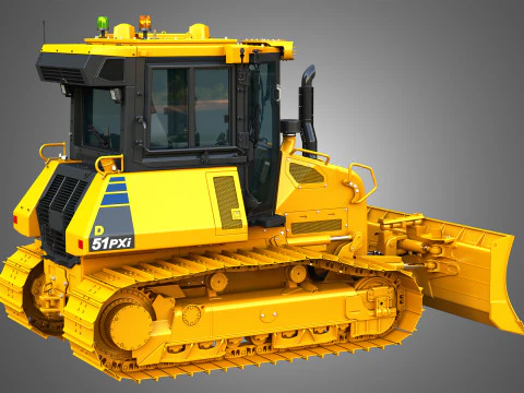 D51 PXi-24 Dozer 3D Model