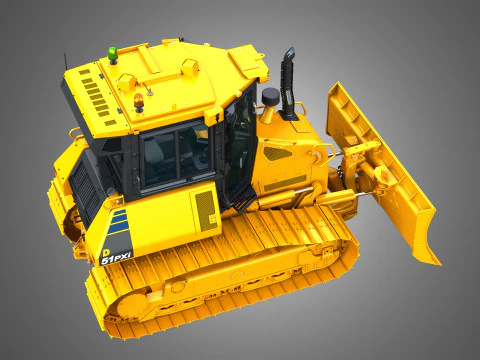 D51 PXi-24 Dozer 3D Model
