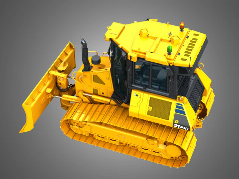 D51 PXi-24 Dozer 3D Model