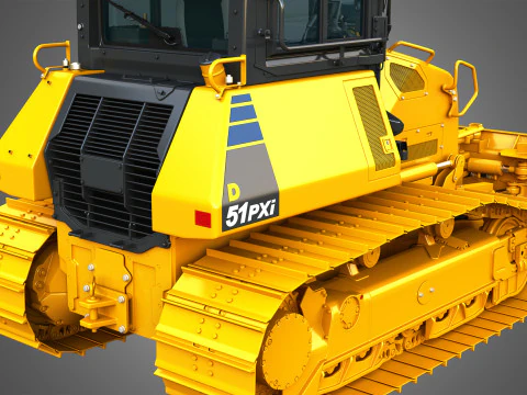 D51 PXi-24 Dozer 3D Model