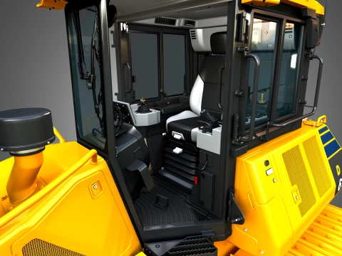 D61 PXi-24 Crawler Dozer 3D Model