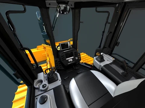 D61 PXi-24 Crawler Dozer 3D Model