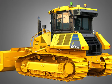 D61 PXi-24 Dozer 3D Model