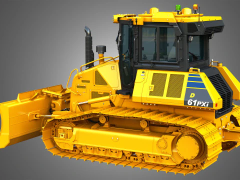 D61 PXi-24 Dozer 3D Model