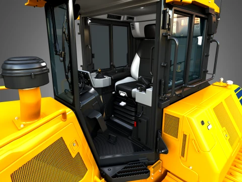 D71 PXi-24 Crawler Dozer 3D Model