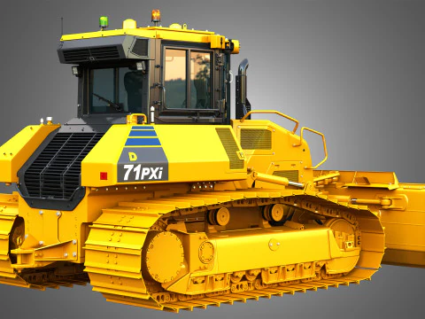 D71 PXi-24 Dozer 3D Model