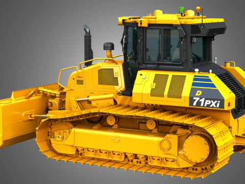 D71 PXi-24 Dozer 3D Model